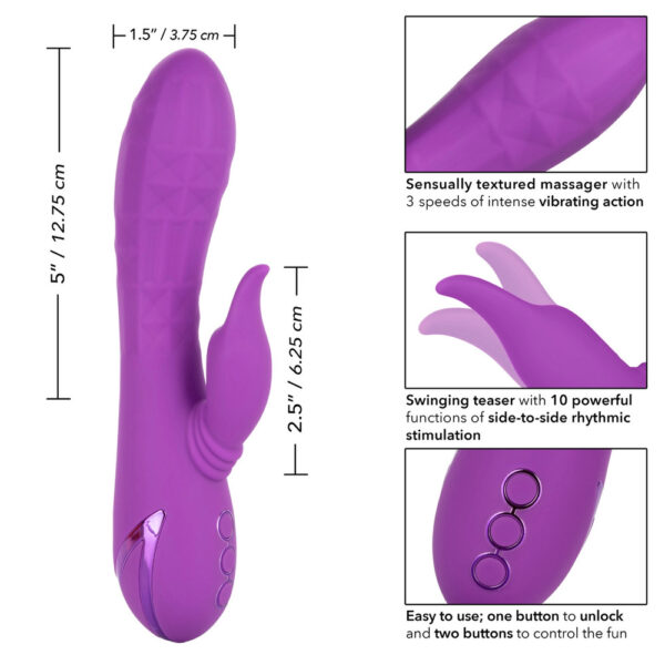 Rechargeable Valley Vamp Clit Vibrator - XToys UK