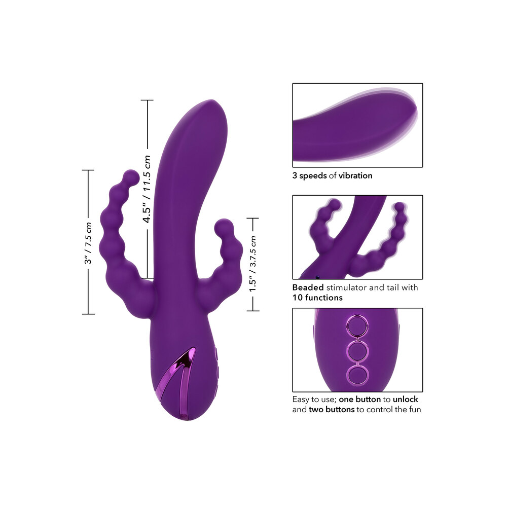 California Dreaming Long Beach Bootylicious Vibrator - XToys UK