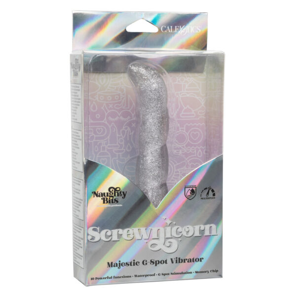 Naughty Bits Screwnicorn Majestic GSpot Vibrator - XToys UK