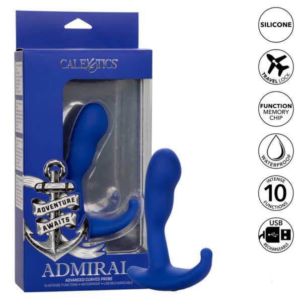 Admiral Advanced Curved Probe - XToys UK