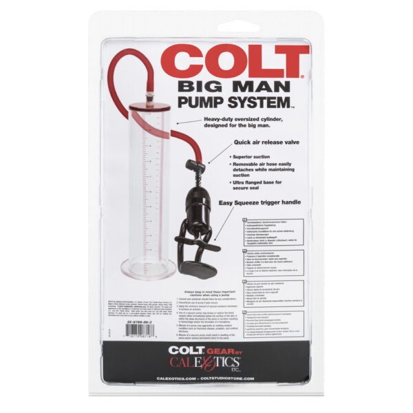 COLT Big Men Pump System Penis Pump - XToys UK