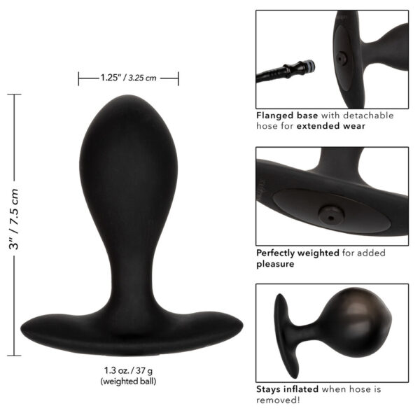 Colt Weighted Plumper Inflatable Butt Plug - XToys UK