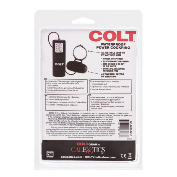 COLT Power Cock Ring - XToys UK