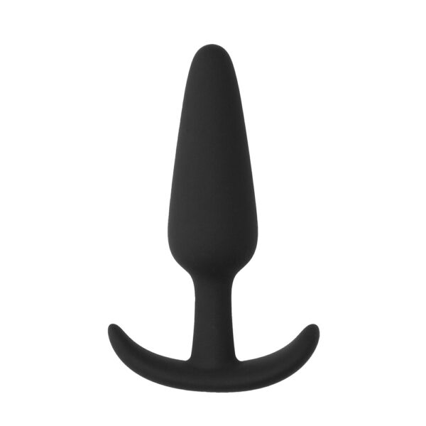 Beginners Size Slim Butt Plug Black - XToys UK