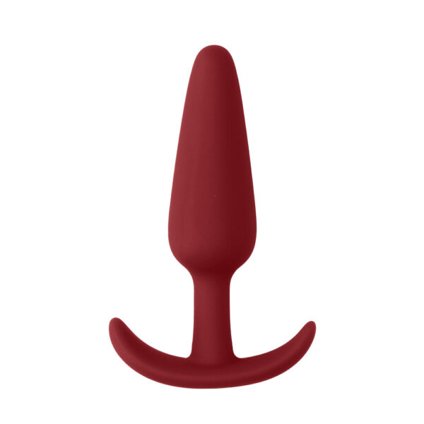 Beginners Size Slim Butt Plug Red - XToys UK