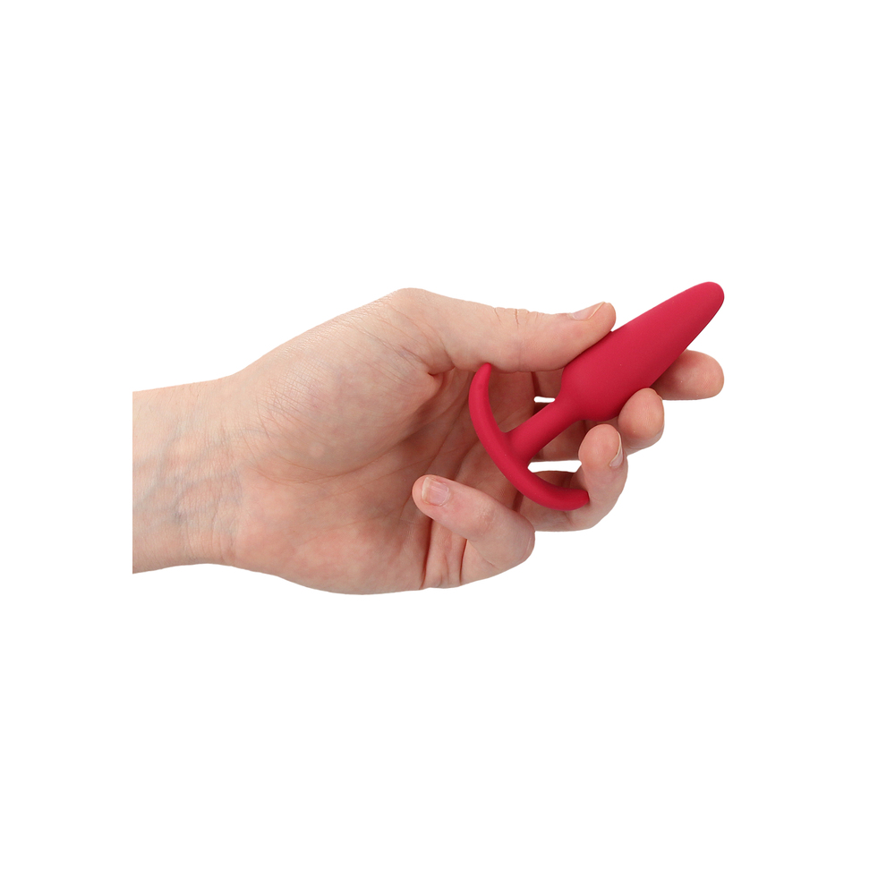 Beginners Size Slim Butt Plug Red - XToys UK