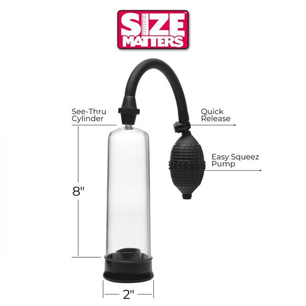 Size Matters The SMP Beginner Penis Pump - XToys UK