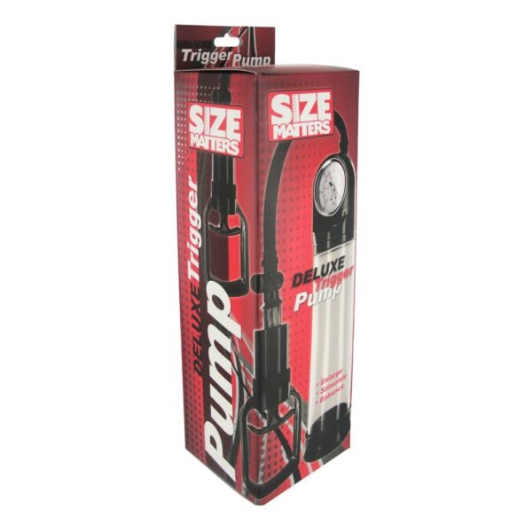 Size Matters Deluxe Trigger Penis Pump - XToys UK