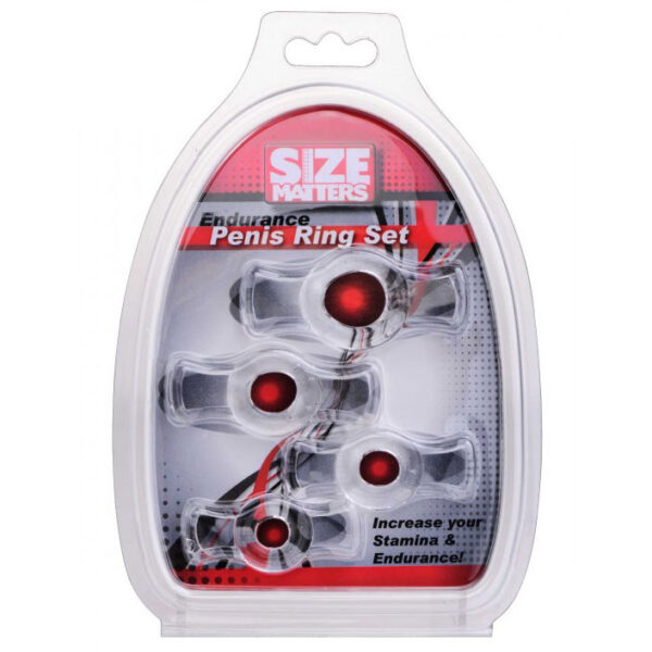 Size Matters Endurance Penis Ring Set - XToys UK