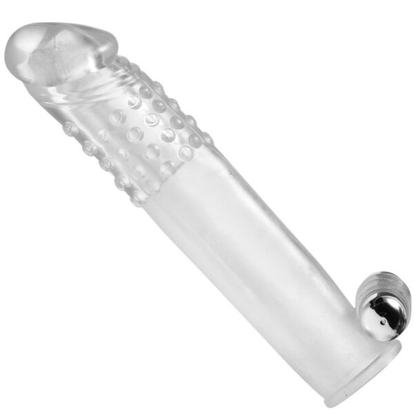 Size Matters Clear Vibrating Penis Sleeve - XToys UK