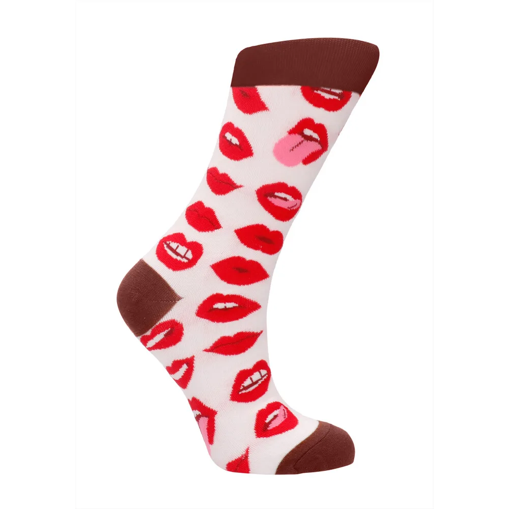 Lip Love Sexy Socks Size 36 to 41 - XToys UK