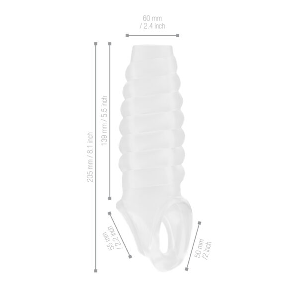 Sono No.21 Dong Sleeve Transparent - XToys UK