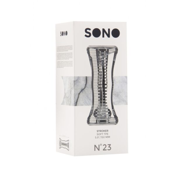 Sono No.23 Stroker Transparent Male Masturbator - XToys UK