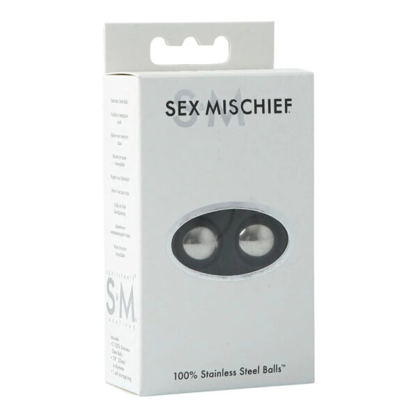 Sex And Mischief Steele Balls - XToys UK