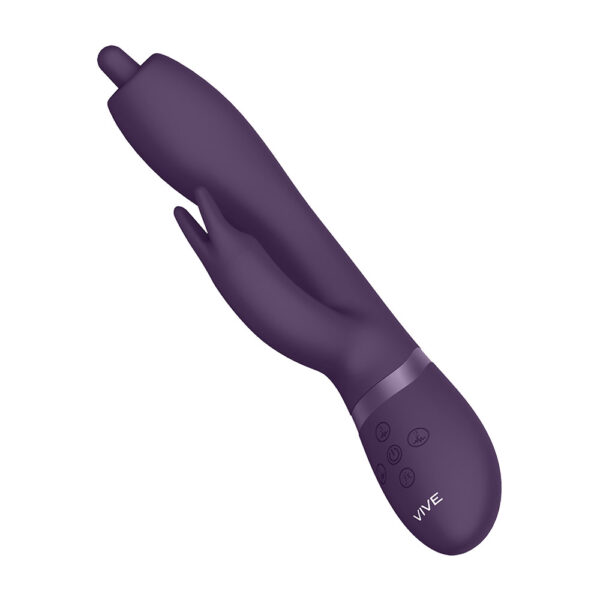 Vive Nilo Purple Pinpoint Rotating G Spot Rabbit - XToys UK