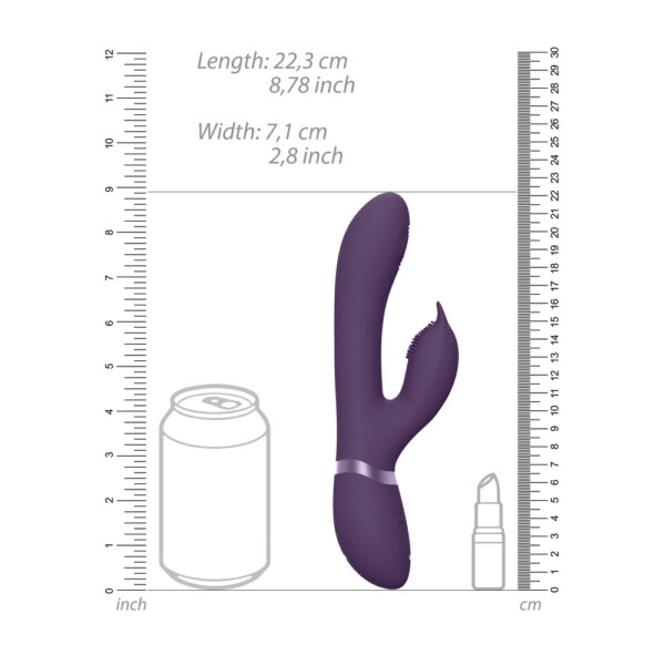 Vive Aimi Pulse Wave And Vibrate G Spot Vibrator Purple - XToys UK