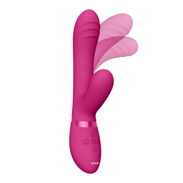 Vive Tani Finger Motion With Pulse Wave Vibrator Pink - XToys UK