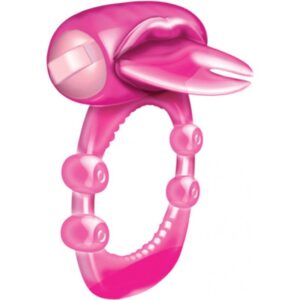 Forked Tongue Vibrating Silicone Cock Ring - XToys UK