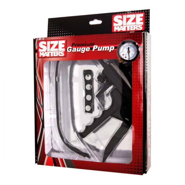 Size Matters Premium Gauge Pump Black - XToys UK