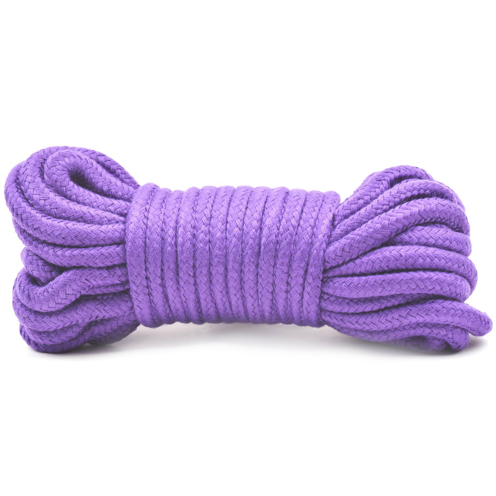 10 Metres Cotton Bondage Rope Purple - XToys UK