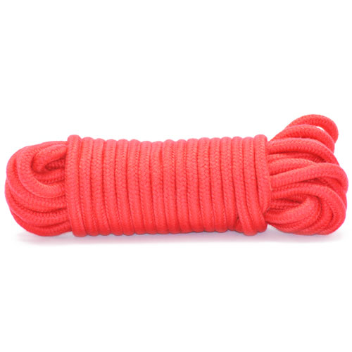 10 Meters Red Bondage Rope - XToys UK