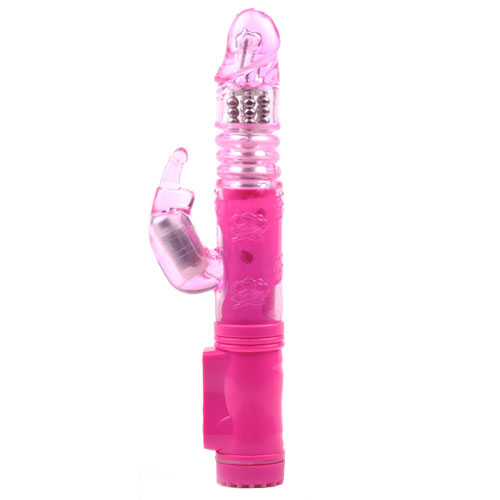 Pink Rabbit Vibrator With Thrusting Motion - XToys UK