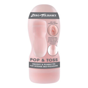 Zero Tolerance Pop And Toss Stroker Flesh Pink - XToys UK