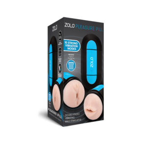 Zolo Pleasure Pill Double Ended Vibrating Masturbator - XToys UK