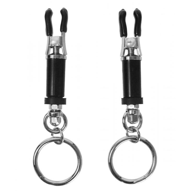 Master Series Bondage Ring Barrel Nipple Clamps - XToys UK