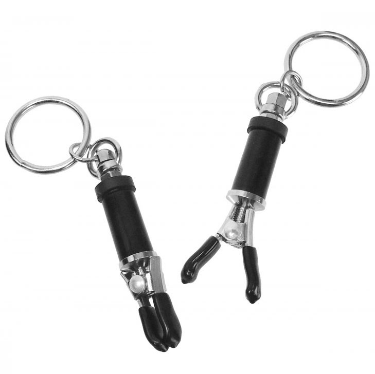 Master Series Bondage Ring Barrel Nipple Clamps - XToys UK