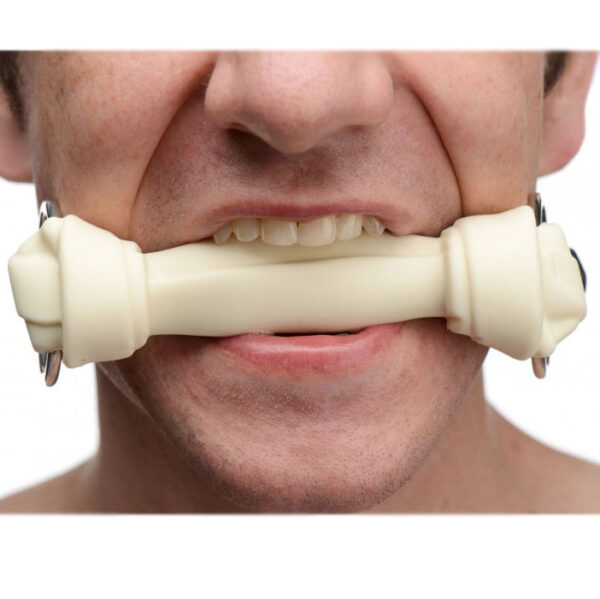 Master Series Silicone Dog Bone Gag - XToys UK