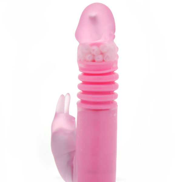 Remote Control Thrusting Rabbit Pearl Vibrator - XToys UK