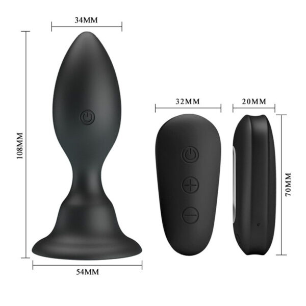 Mr Play Vibrating Anal Plug - XToys UK