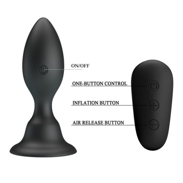 Mr Play Vibrating Anal Plug - XToys UK