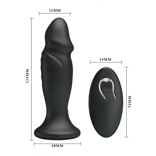 Mr Play Powerful Vibrating Anal Plug - XToys UK