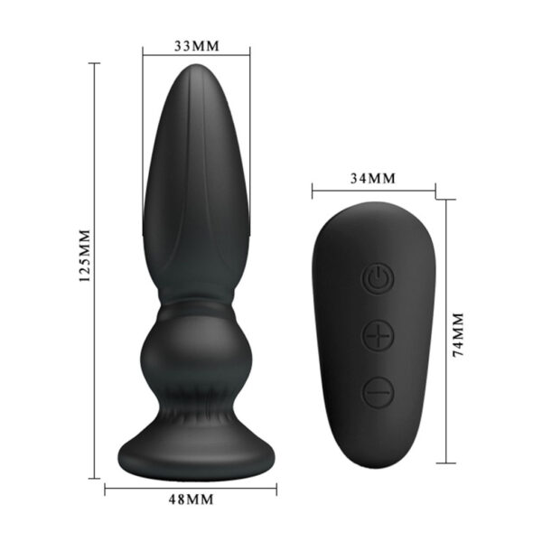 Mr Play Powerful Vibrating Anal Plug - XToys UK