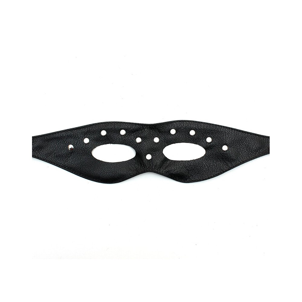 Leather Open Eye Mask With Rivets - XToys UK