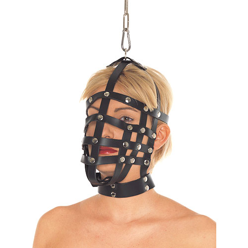 Leather Muzzle Mask - XToys UK