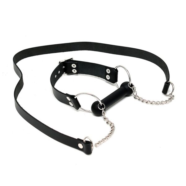 Leather Horse Bit Gag And Reins - XToys UK