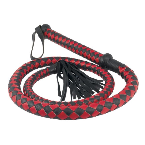 Long Arabian Whip Red And Black - XToys UK