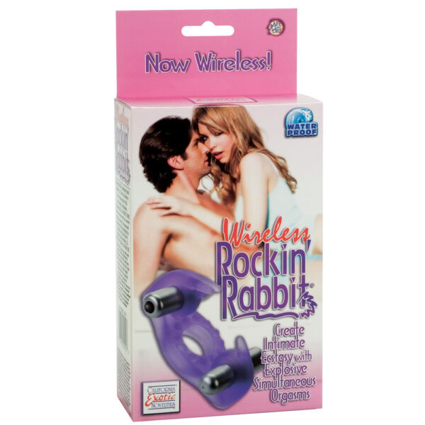 Wireless Rockin Rabbit Vibrating Cock Ring - XToys UK